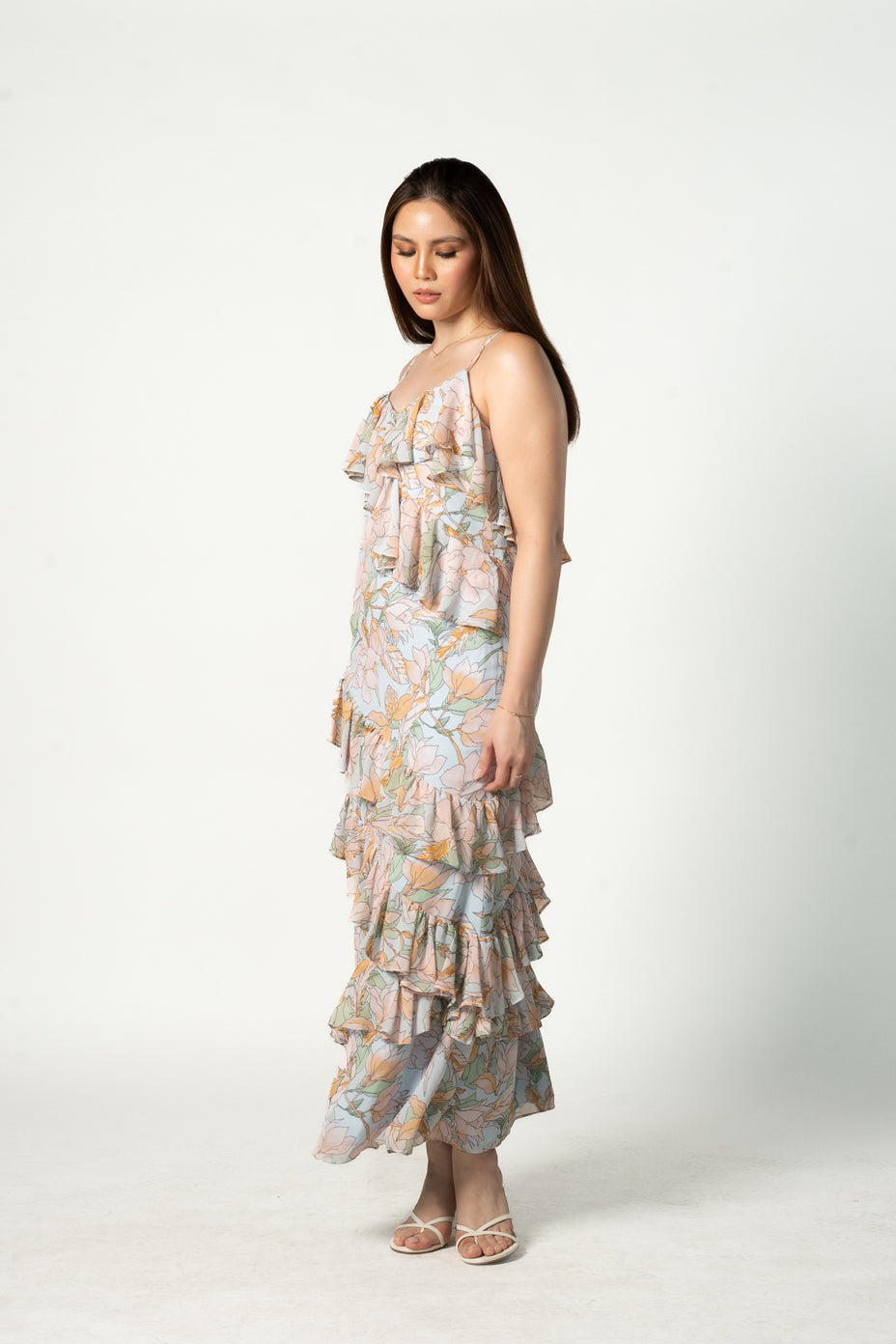 Materiality Floral Maxi Dress