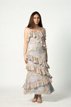 Materiality Floral Maxi Dress