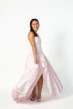 Violette Bubble Hem Maxi Dress