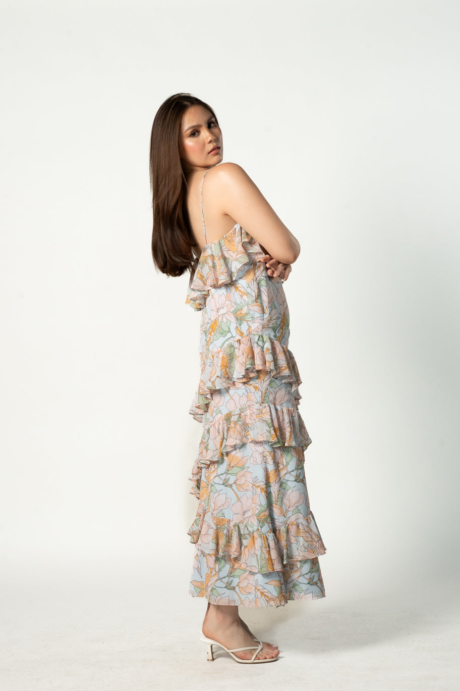 Materiality Floral Maxi Dress