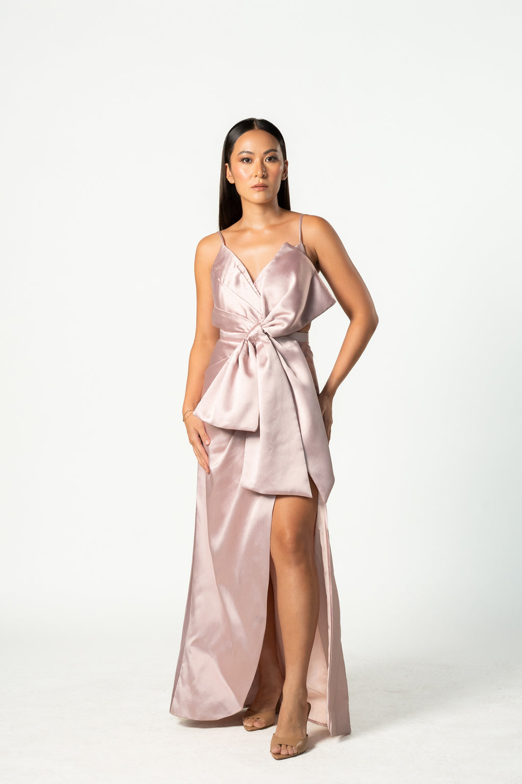 Bow Pink Gown