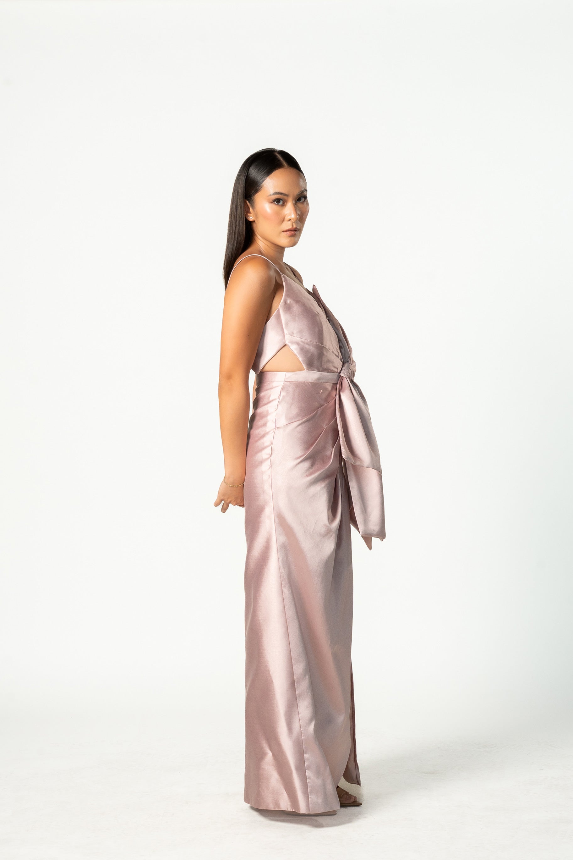 Bow Pink Gown