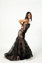 Black Avant Garde Ball Gown