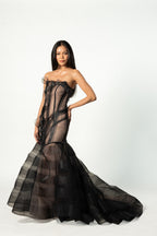Black Avant Garde Ball Gown
