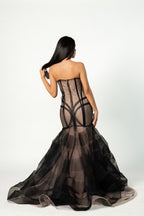Black Avant Garde Ball Gown