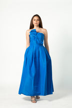 Blue Bow Gown