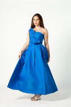 Blue Bow Gown