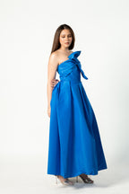Blue Bow Gown