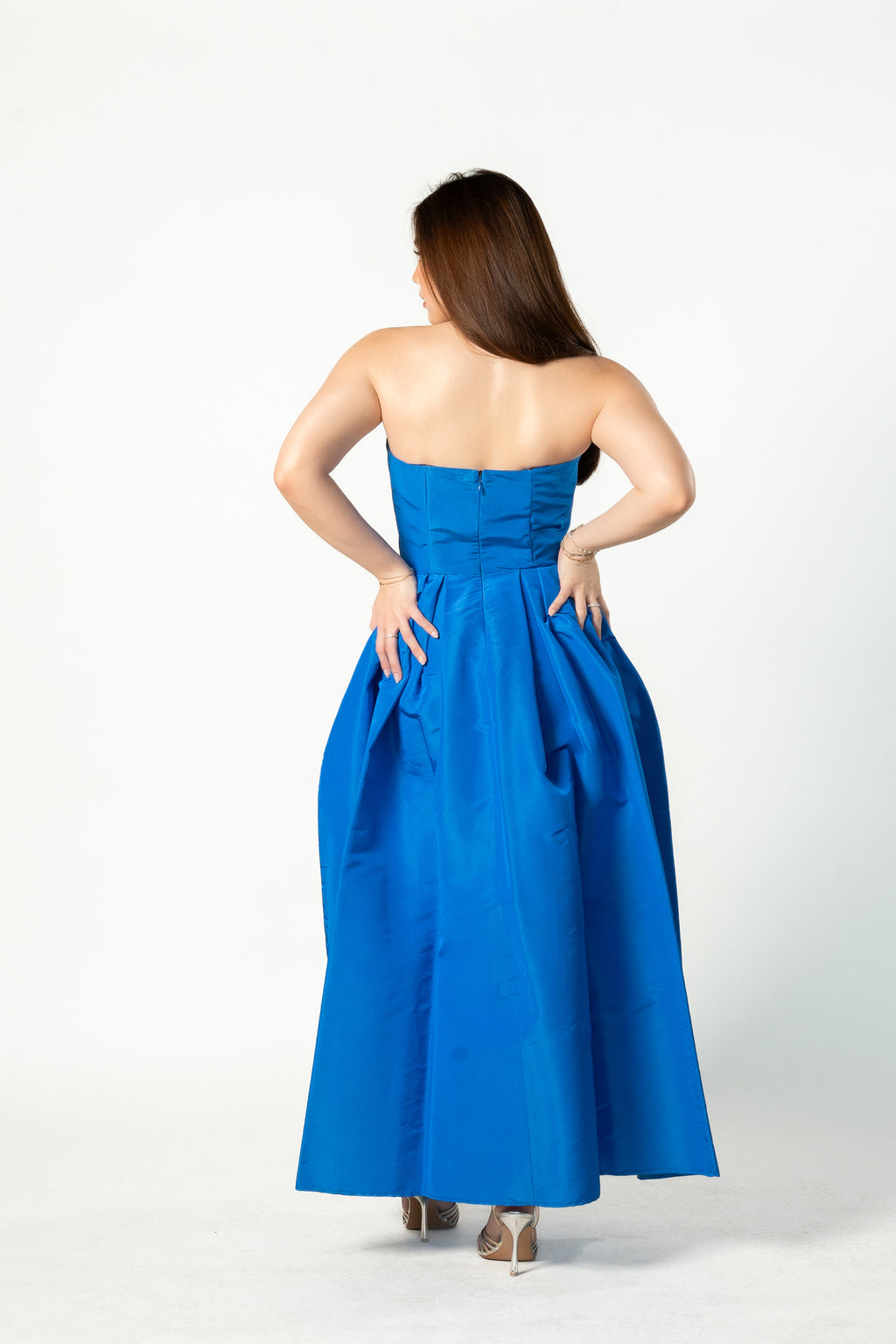 Blue Bow Gown