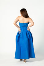Blue Bow Gown