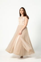 Lace Tulle Gown