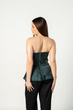 Emerald Green Tube Top