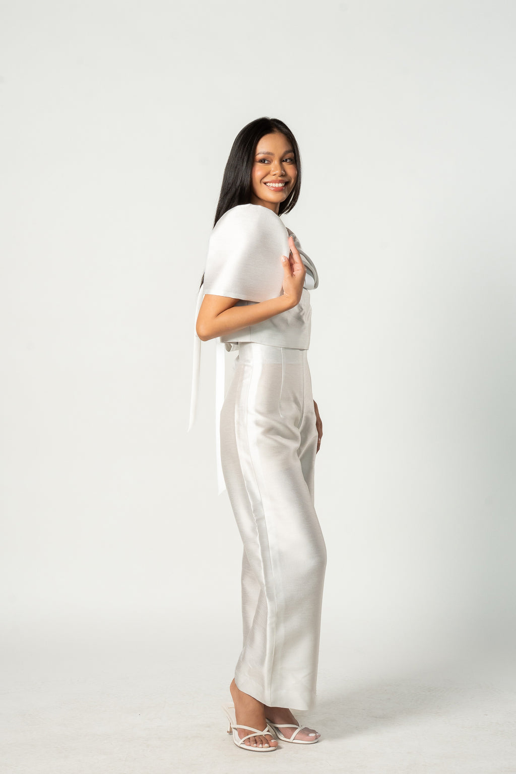 White Filipiniana Set