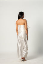 White Bloom Floral Top