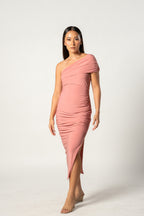 Blush Maternity Midi