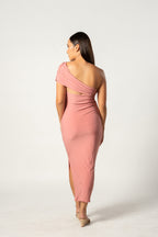 Blush Maternity Midi