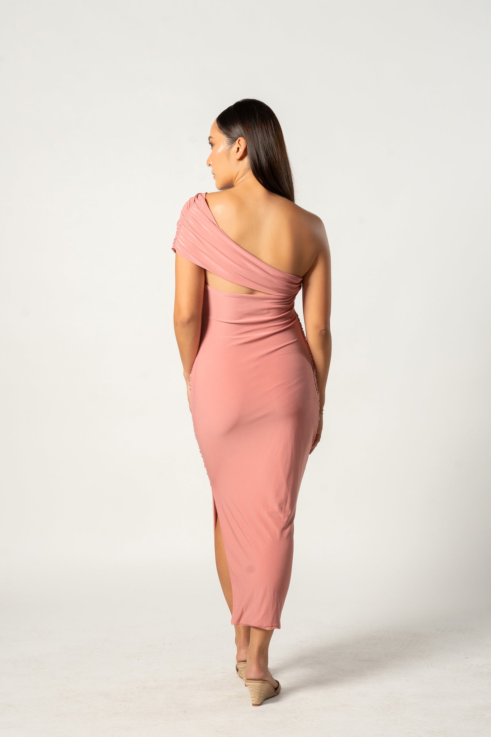 Blush Maternity Midi