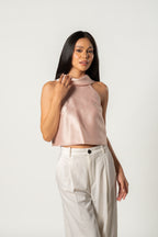 Clemence Top in Blush