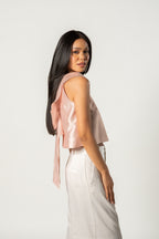 Clemence Top in Blush