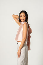 Clemence Top in Blush
