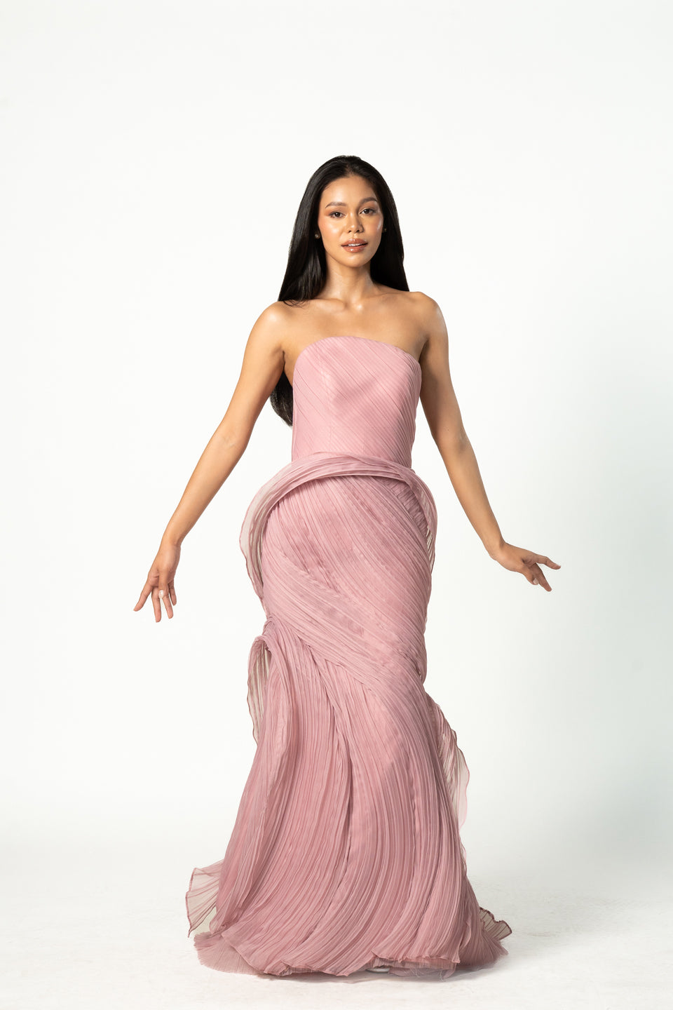 Mauve Pink Gown