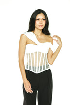 White Corset Top