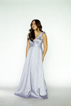 Lavender Bustier Maxi Dress