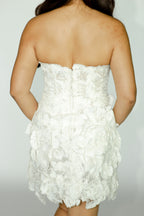 Two Way Beaded Bridal Gown with Detachable Skirt