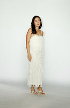 Macrame Dress with Detachable Filipiniana Sleeves
