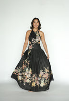 Tallow Halter Midi Dress