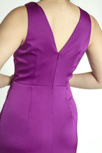 Violet Bow Maxi Dress