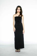 Black Tube Maxi Dress