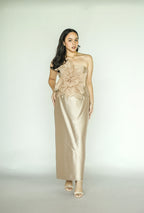 Champagne Bloom Top and Skirt Co-ord