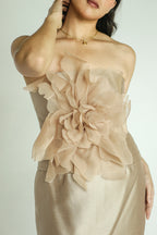 Champagne Bloom Top and Skirt Co-ord