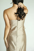 Champagne Bloom Top and Skirt Co-ord