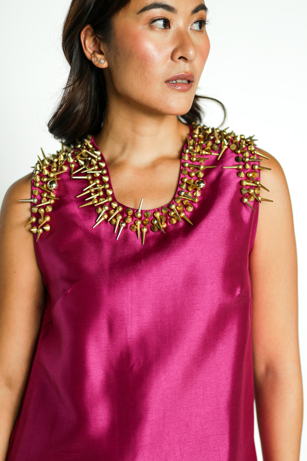 Fuschia Spike Dress