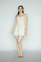 Two in One Bridal Lace Gown (Veil Included)