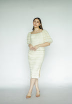 Off White Skirt and Top Co-ord