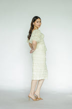 Off White Skirt and Top Co-ord