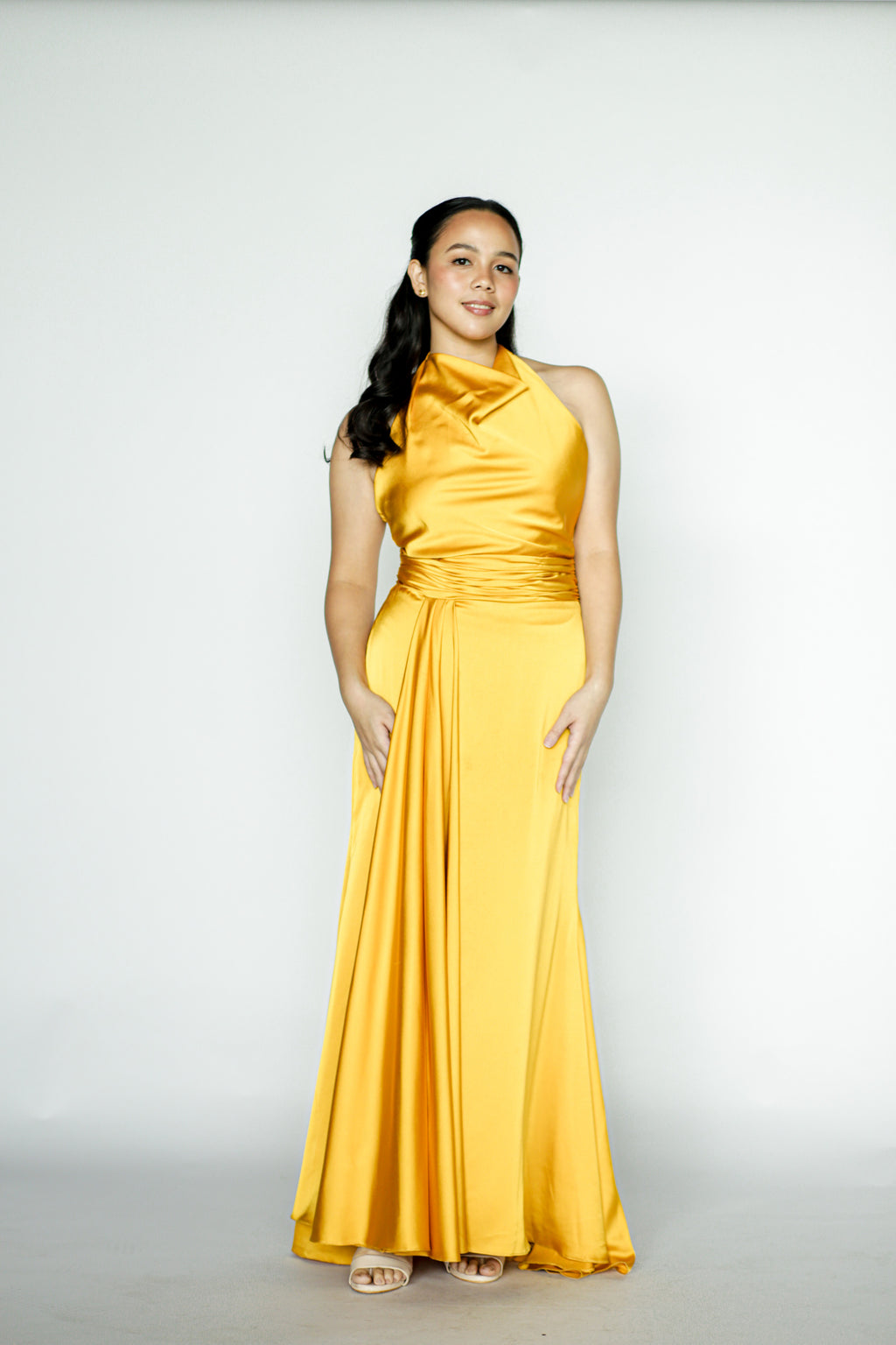 Golden Yellow Maxi Dress