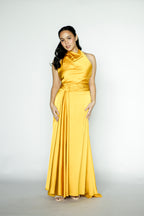 Golden Yellow Maxi Dress
