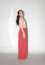 Rose Bloom Evening Gown