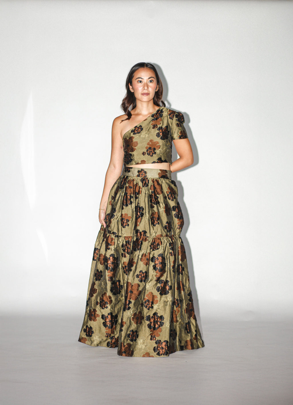 Moss Green Floral Co-ord