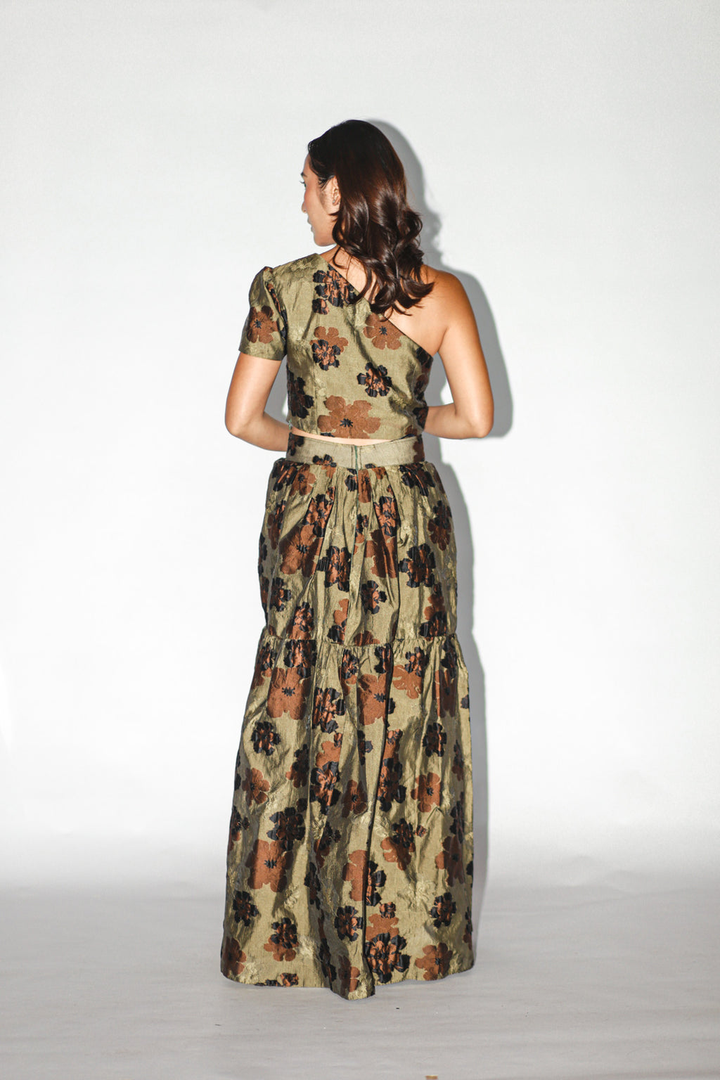 Moss Green Floral Co-ord