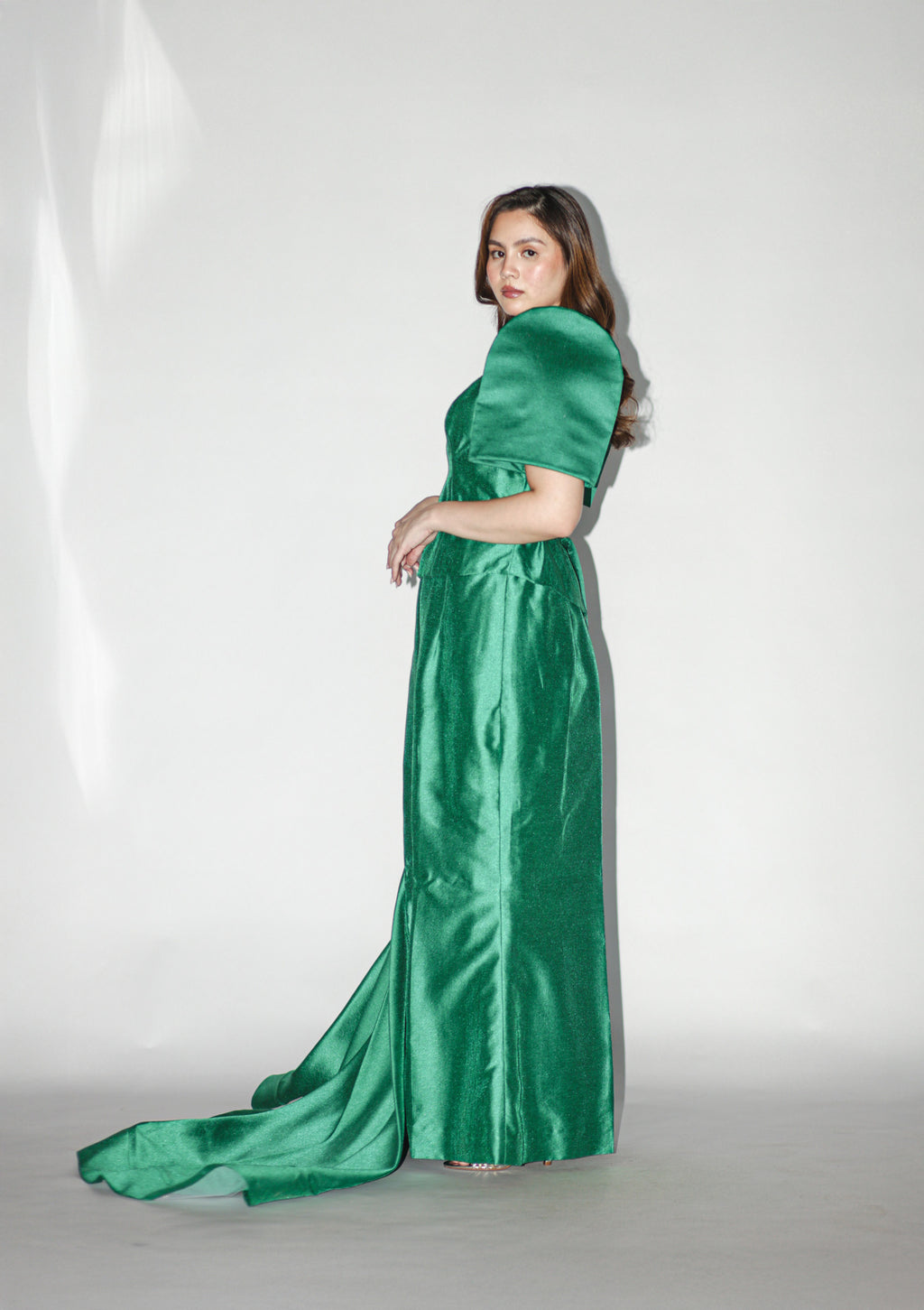 Emerald Green Filipiniana Set