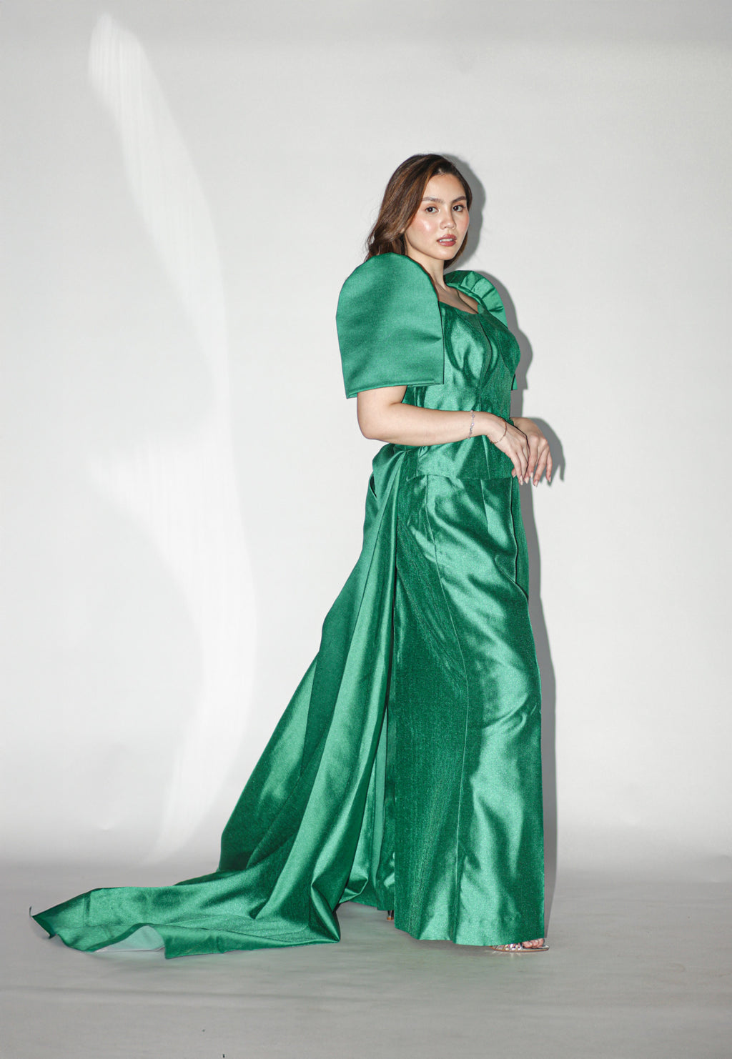 Emerald Green Filipiniana Set
